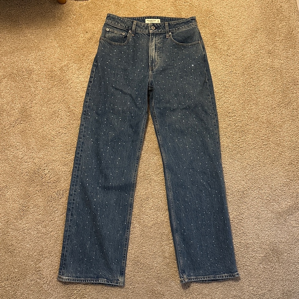 Abercrombie “Curve Love High Rise 90s Relaxed Jean”